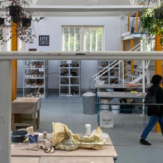 Great day teaching a glaze workshop @turning_earth in Highgate