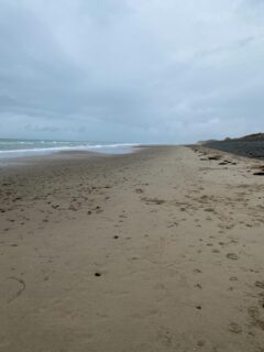 A rainy day walk from Barmouth to Harlech along some lovely beaches