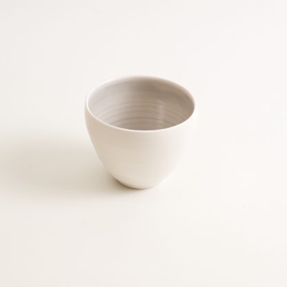 Linda Bloomfield handmade porcelain bowl - grey