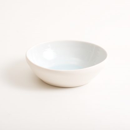 handmade porcelain- bowl - blue- soup bowl- shallow- tableware- dinnerware-