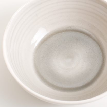 handmade porcelain- grey bowl- tableware