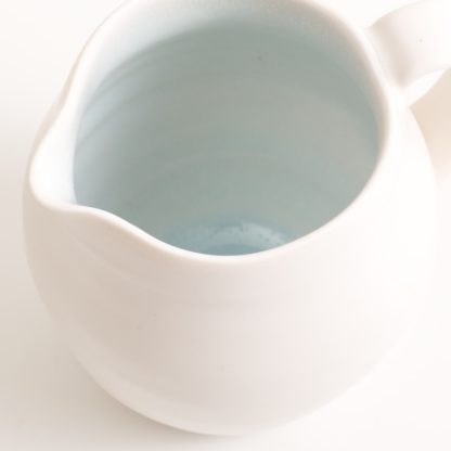 handmade porcelain- blue jug- tableware- tabletop