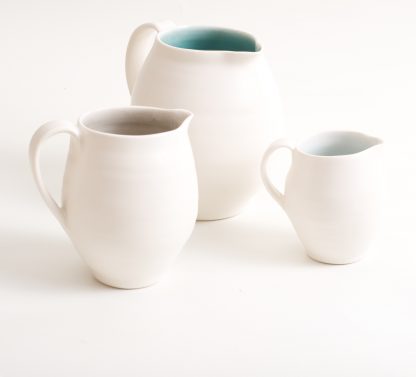handmade- porcelain- jug - tableware- dinnerware