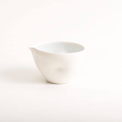 handmade porcelain- nesting bowls- set- baking -cooking -tableware - pouring bowl- blue