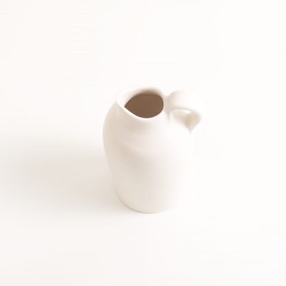 handmade porcelain- pouring bottle jug- beautiful object- interiors- homeware- tableware