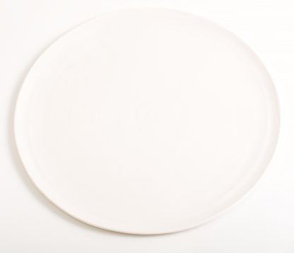 handmade porcelain- dinnerware- tableware- white plate