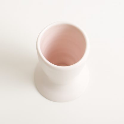 handmade porcelain- tableware- dinnerware- breakfast- eggs- build eggs- egg cup- pink