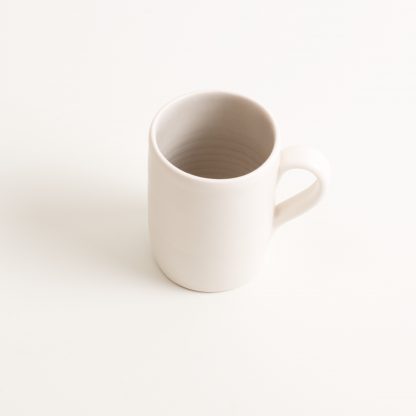handmade porcelain- espresso cup- coffee cup- saucer- tableware - grey