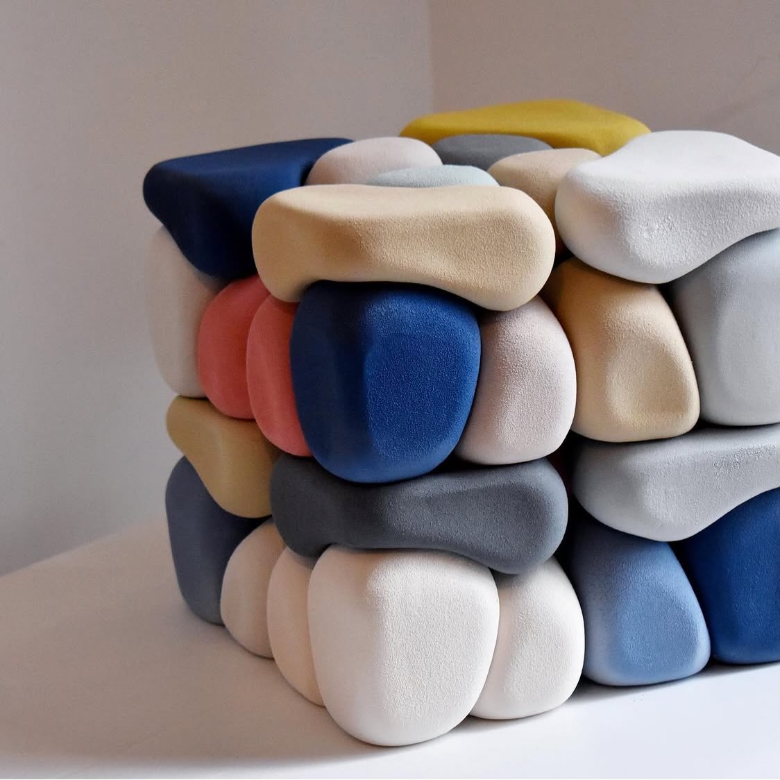Our book Material Matters, An Artist’s Guide to Understanding Ceramic Materials comes out tomorrow. There is a chapter on clay as liquid: slips, engobes, terra sigillata, making slips from local clays and Egyptian paste, a self-glazing clay body which leads us onto glazes. 

Work pictured, Dissolving Lines, slipcast stoneware, coloured engobes by @adi_avidani_ceramics 

Thank you to all the artists who contributed images