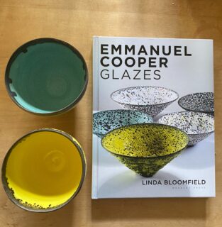My next book Emmanuel Cooper Glazes published by @herbert.press comes out on 14 January and is available for pre-order from @bloomsburypublishing or for worldwide delivery @blackwellbooks 

The book is the result of my three years of research into the private glaze archive of Emmanuel Cooper, potter, writer, activist and teacher who developed an electric kiln aesthetic with brightly coloured glazes and volcanic effects. He was inspired by Lucie Rie whose glaze notebooks I also researched and included in the book. They both fired in electric kilns to cone 8 and most of the recipes in the book are for 1250°C, but I have also included some low, mid and high-fired glazes. 

To coincide with the book launch there will be a touring exhibition of pots and glaze tests from @emmanuelcooperestate 

12-23 January 2027 @ceramicscentre London
2 March - 30 October @craftsstudycentre Farnham
November 2027- April 2028 @aberystwytharts 
2028 @barnsleymuseums