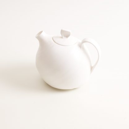 Linda Bloomfield white bone china organic teapot