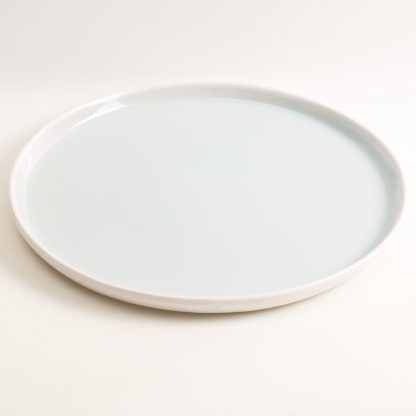 Linda Bloomfield large stoneware platter, plate - blue