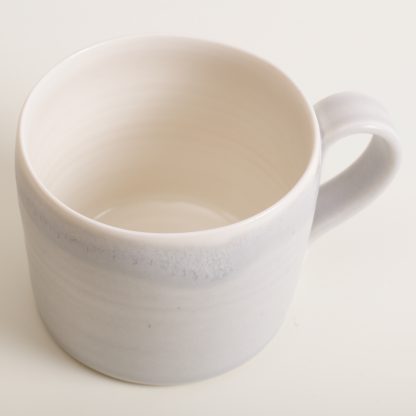 Linda Bloomfield- Short mugs- Handmade Porcelain- grey- mustard- black- everyday - tea- coffee