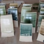 test tiles, glaze tests, glaze, pottery