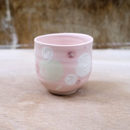pink bowl