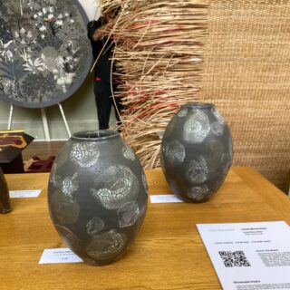 First day of @shoreditchdesignweek with @raw_collaborative in Shoreditch Town Hall with ceramics by @maatimaniac and @studio_nikasan and @v_h_studio 

We’re here from 10am each day until Thursday 17 September