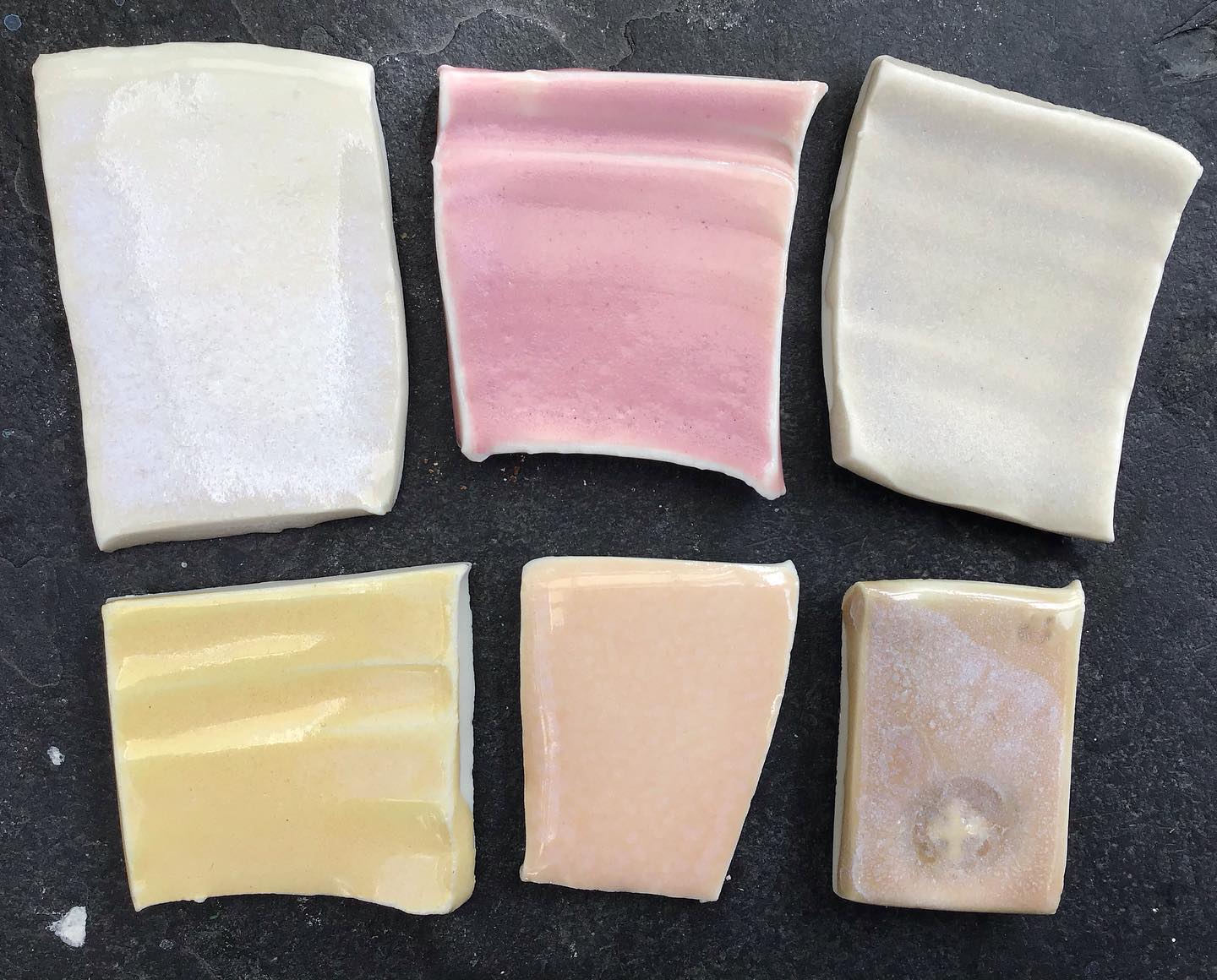 Linda Bloomfield porcelain tableware, ceramic art, technical glaze