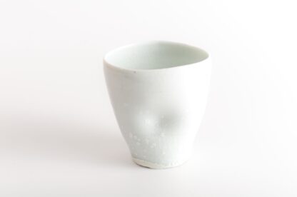 wood-fired porcelain dimpled cup