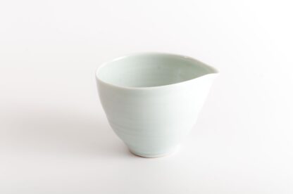 wood-fired porcelain pouring bowl
