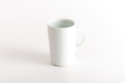 wood-fired porcelain small mug