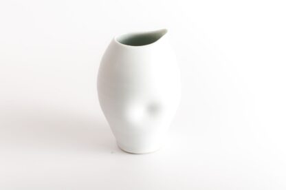 wood-fired porcelain dimpled jug