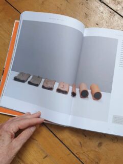 In our book Material Matters we introduce the fluxes used in clay bodies. Some clays can be used straight out of the ground like this London clay, seen in this first photo by @alison.cooke fired at various temperatures. The iron oxide in the clay acts as a flux at high temperature and causes the clay to soften and bloat during firing. 

Most clays need the addition of a flux to enable them to vitrify during firing and become impervious to water. The main flux used in stoneware clay bodies is potash feldspar which contains potassium oxide and sodium oxide as well as alumina and silica.

The book comes out on 30 July in the UK and 29 September in the US and will be available in Australia at the end of the year.