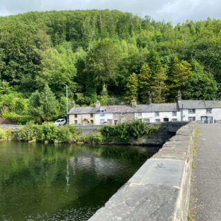 Back on the Wales Coast Path in Machynlleth