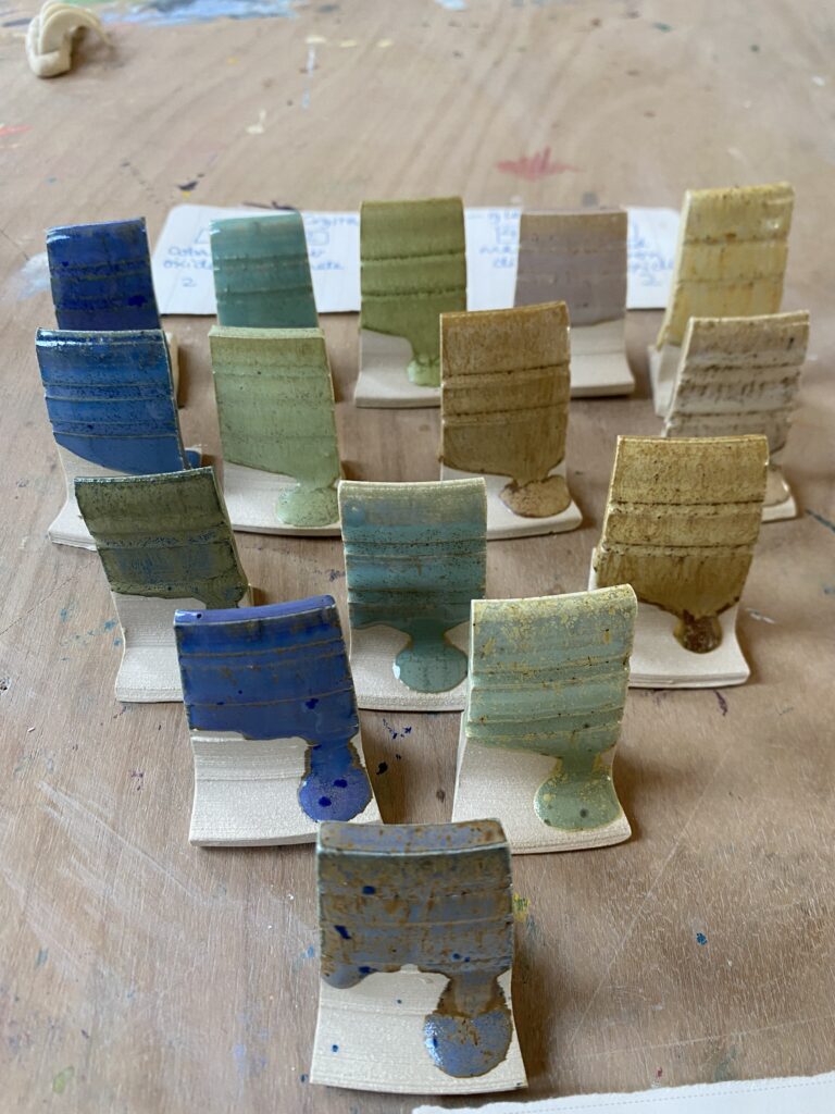 Glaze tests